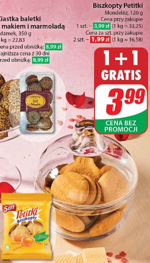 Biszkopty SAN PETITKI promocja