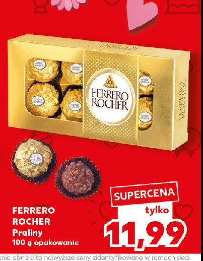 Bombonierka tuba Ferrero rocher promocja w Kaufland