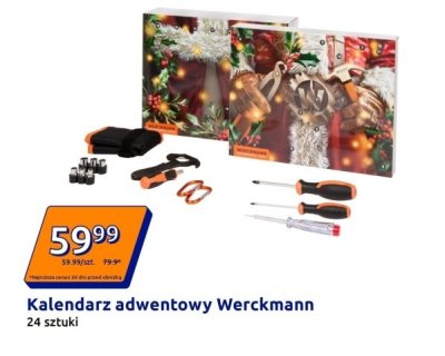 Kalendarz adwentowy dla mężczyzn Werckmann promocja w Action