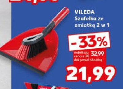 Szufelka ze zmiotką 2w1 promocja w Kaufland