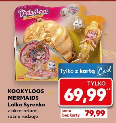 Lalka Syrenka z akcesoriami, różne rodzaje promocja w Kaufland