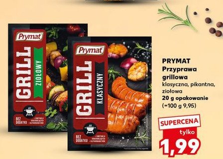 Przyprawa grill pikantny Prymat promocja w Kaufland