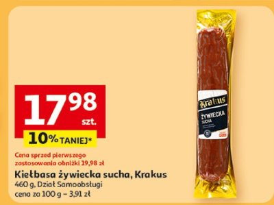Kiełbasa żywiecka promocja w Auchan