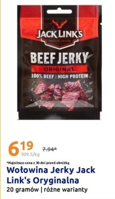 Wołowina Jerky Oryginalna promocja w Action