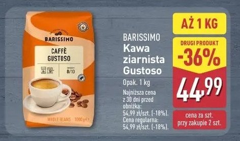 Kawa Barissimo caffe gustoso promocja