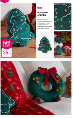 Poduszka choinka promocja w Pepco