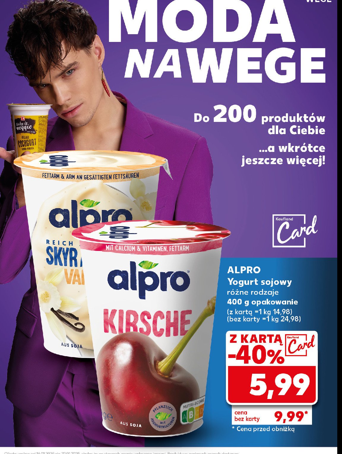 Jogurt wanilia promocja w Kaufland