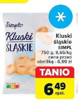 Kluski ślaskie Simpl promocja