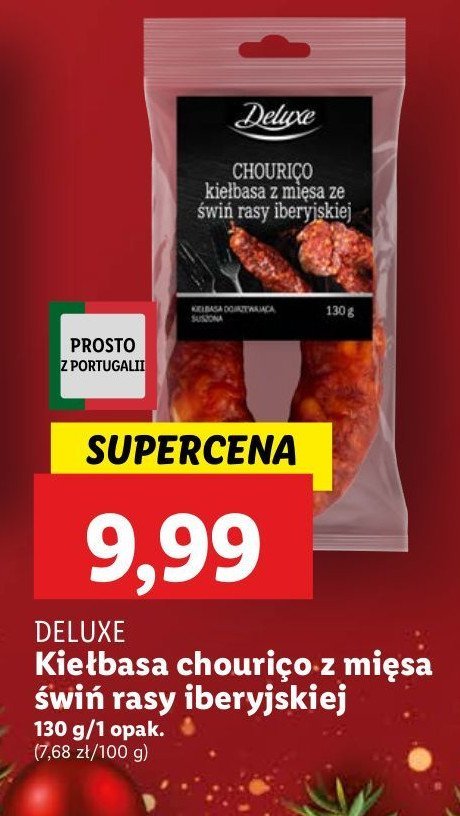 Kiełbasa chourico Deluxe promocja