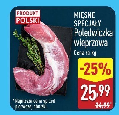 Polędwiczka wieprzowa promocja w Aldi