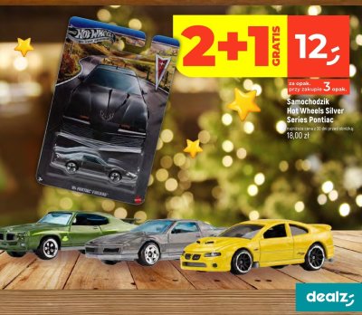 Samochodzik Hot Wheels Silver Series Pontiac promocja w Dealz