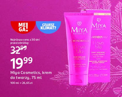 Krem do twarzy z olejkiem z róży na dzień i noc Miya Miya cosmetics promocja w Rossmann