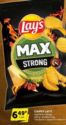 Chipsy Lay's wybrane rodzaje promocja w Groszek