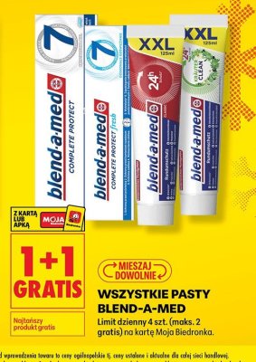 Pasta do zębów blend-a-med różne rodzaje promocja w Biedronka