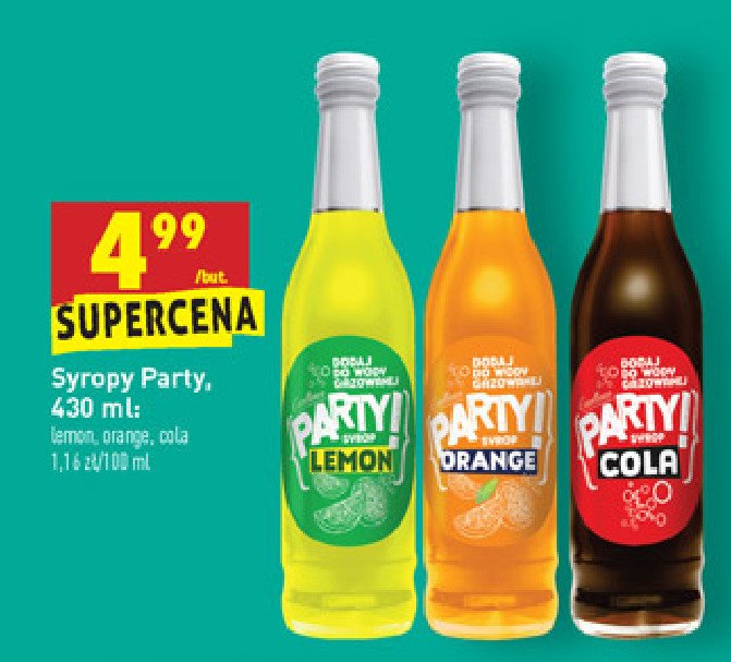 Syrop orange promocja