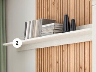 Półka POL/153 Frija promocja w Black Red White