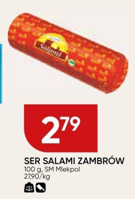 Ser salami zambrów promocja w Chata Polska