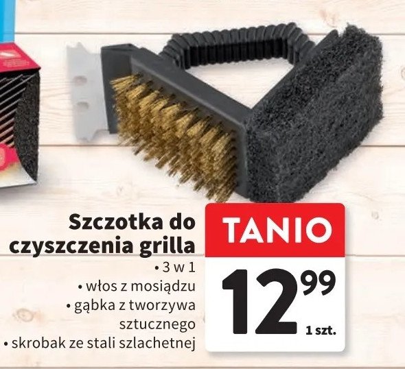 Szczotka do grilla 3-funkcyjna promocja