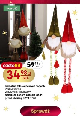 Skrzat na teleskopowych nogach promocja w Castorama