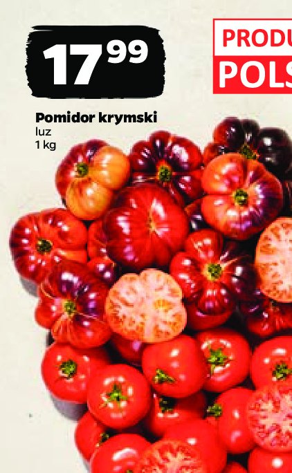 Pomidory ciemne krymskie promocja