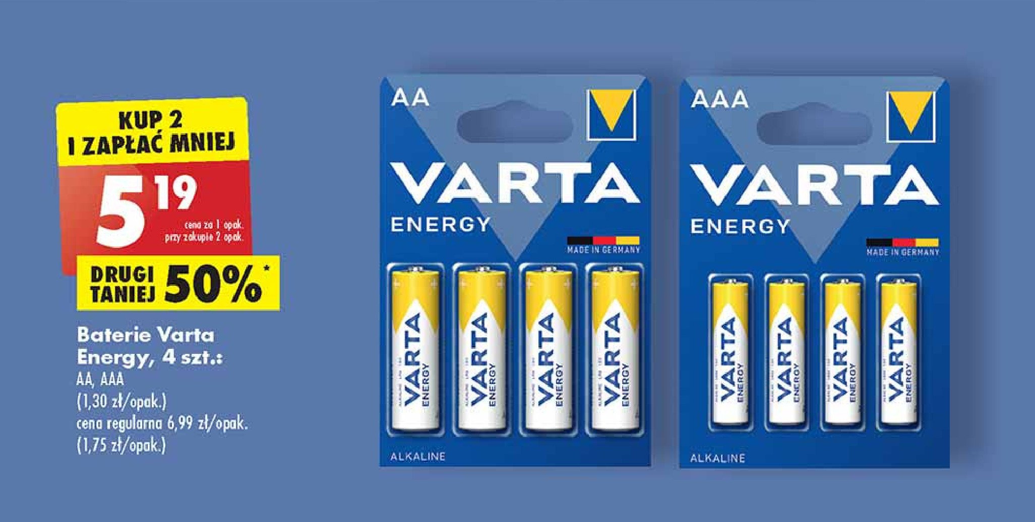 Bateria aa Varta high energy promocje