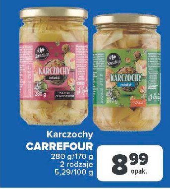 Karczochy w zalewie Carrefour sensation promocja