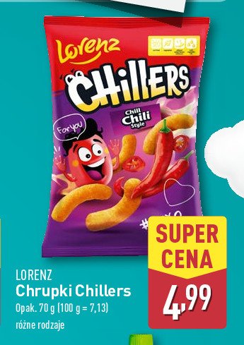 Chrupki chili Lorenz chillers promocja