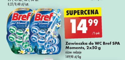 Zawieszka do wc vitality Bref spa moments promocja