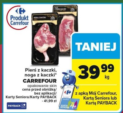 Pierś z kaczki promocja w Carrefour Market