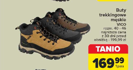 Buty męskie trekkingowe 40-46 promocja