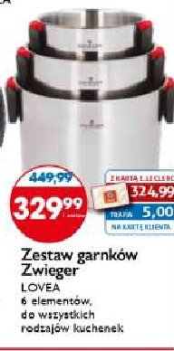 Zestaw garnk贸w lovea Zwieger promocja