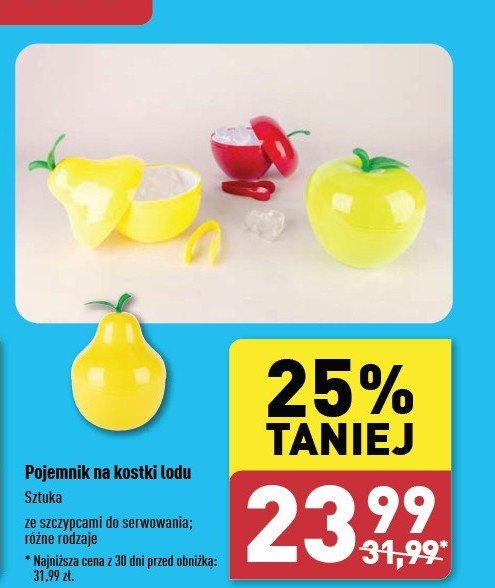 Pojemnik na kostki lodu promocja