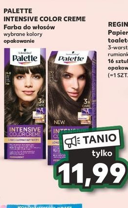 Farba do włosów ciemny brąz n5 Palette intensive color creme promocja