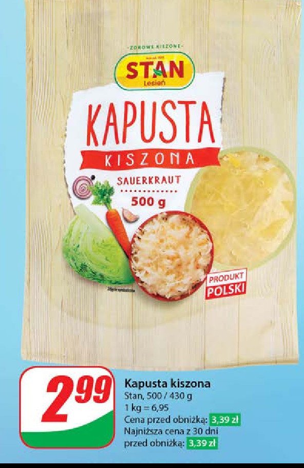 Kapusta kiszona Stan promocja