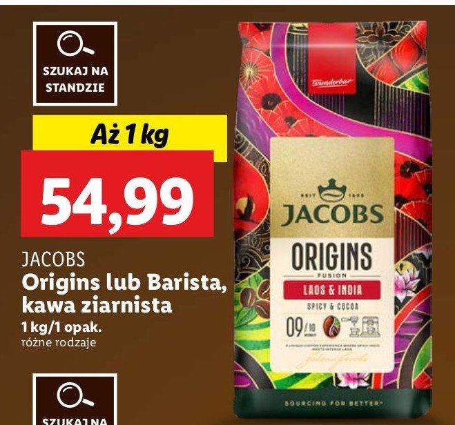 Kawa laos & india Jacobs origins promocja