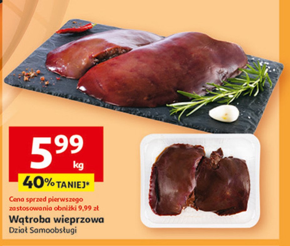 Wątroba wieprzowa promocja