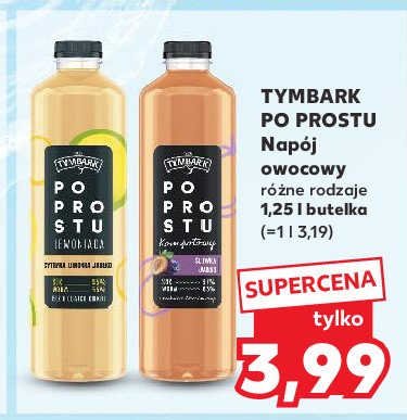 Lemoniada Tymbark po prostu promocja