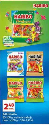 Żelki Haribo języczki kwaśne promocja