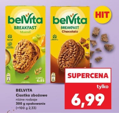Ciastka zbożowe różne rodzaje promocja w Kaufland