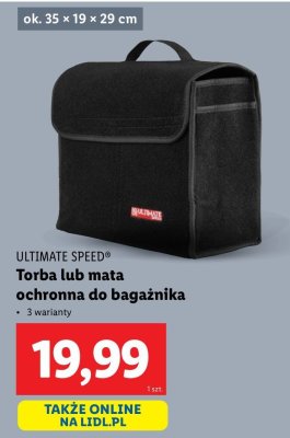 Mata ochronna do bagażnika Ultimate speed promocja