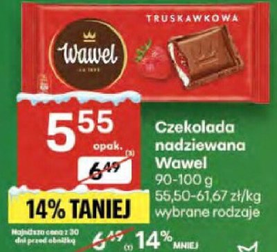 Czekolada promocja w Delikatesy Centrum