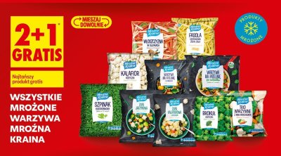 Warzywa mrożone - kalafior promocja w Biedronka