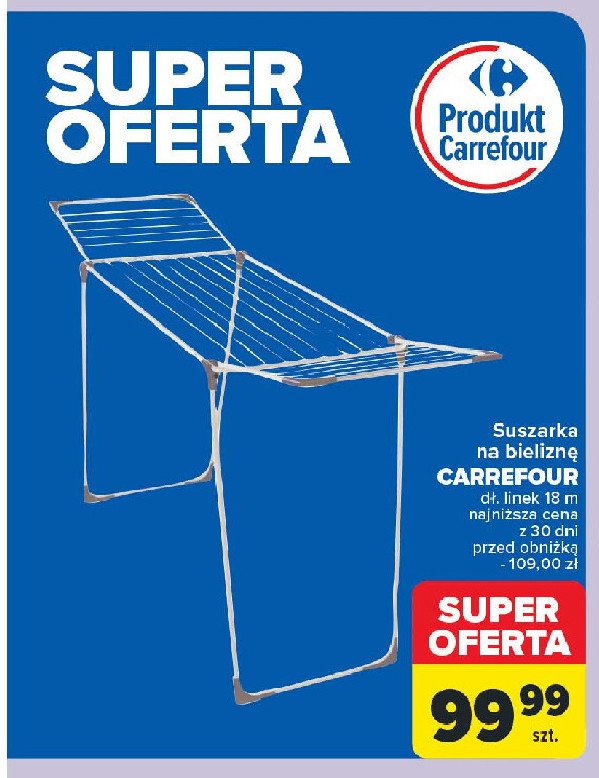 Suszarka balkonowa Carrefour promocja