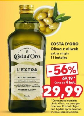 Oliwa z oliwek extra virgin promocja w Kaufland