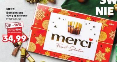 Czekoladki MERCI Bomboniera promocja w Kaufland