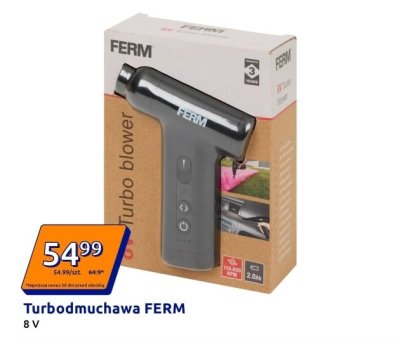 Turbodmuchawa FERM 8 V promocja w Action