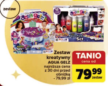 Zestaw kreatywny aqua gelz promocja