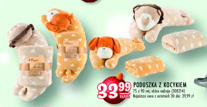 Poduszka + kocyk 75 x 90 cm promocja