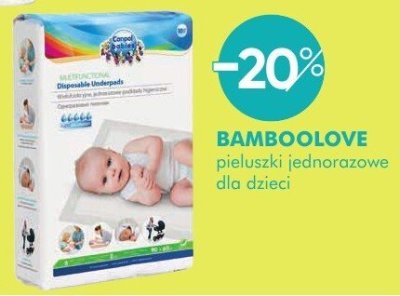 Pieluski jednorazowe BAMBOOLOVE dla dzieci promocja w Super-Pharm