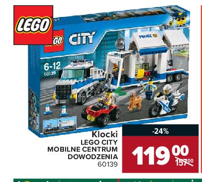 Klocki 60139 Lego city promocja